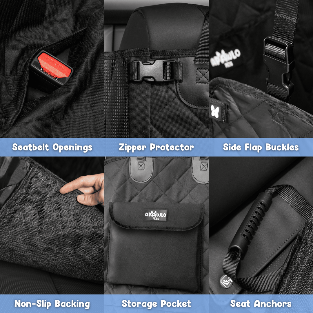 4-in-1 Dog Car Seat Cover
