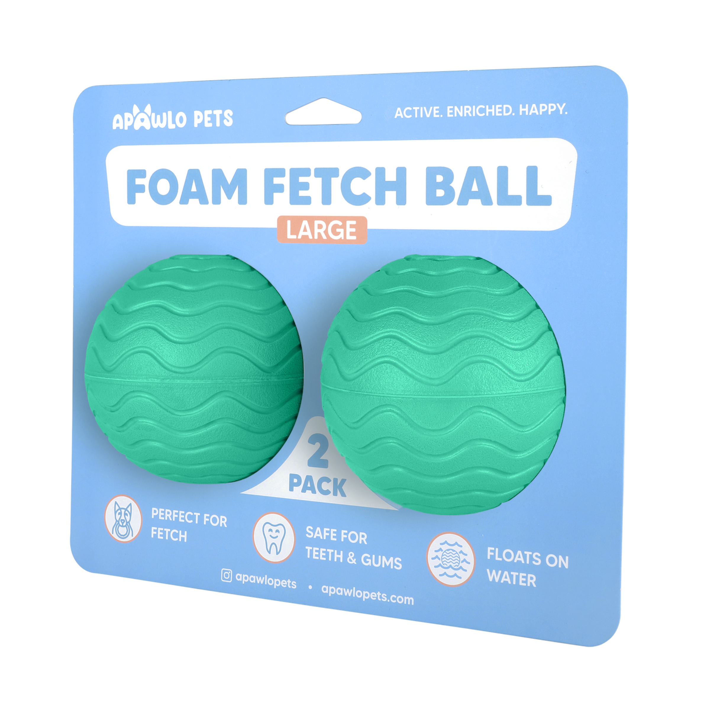 Foam Fetch Ball (2 Pack)