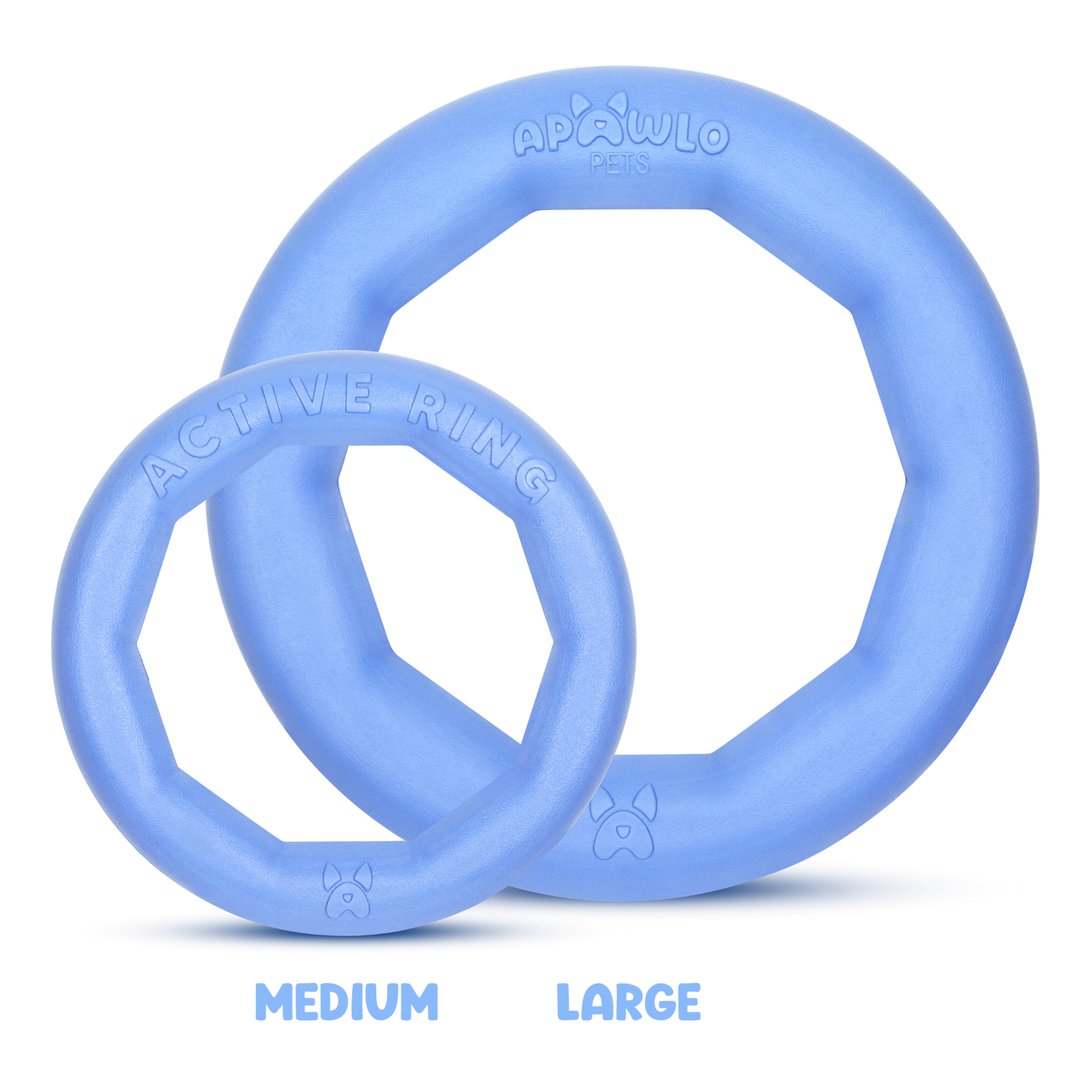 Active Ring (2 Pack) Dog Fitness Toy