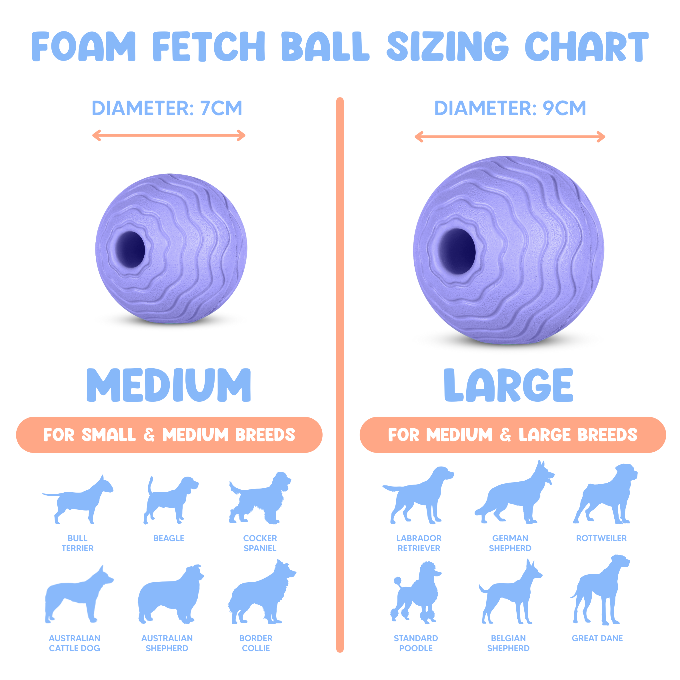 Foam Fetch Ball (2 Pack)