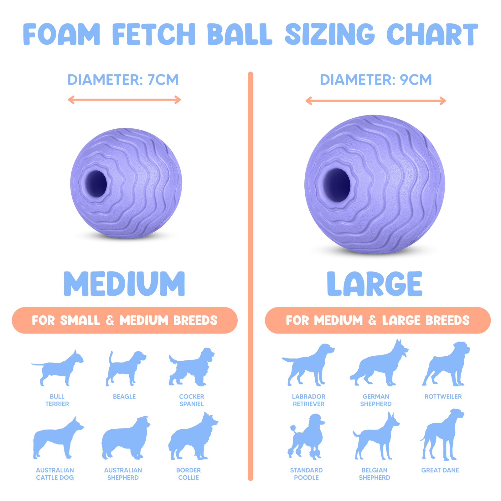 Foam Fetch Ball (2 Pack)