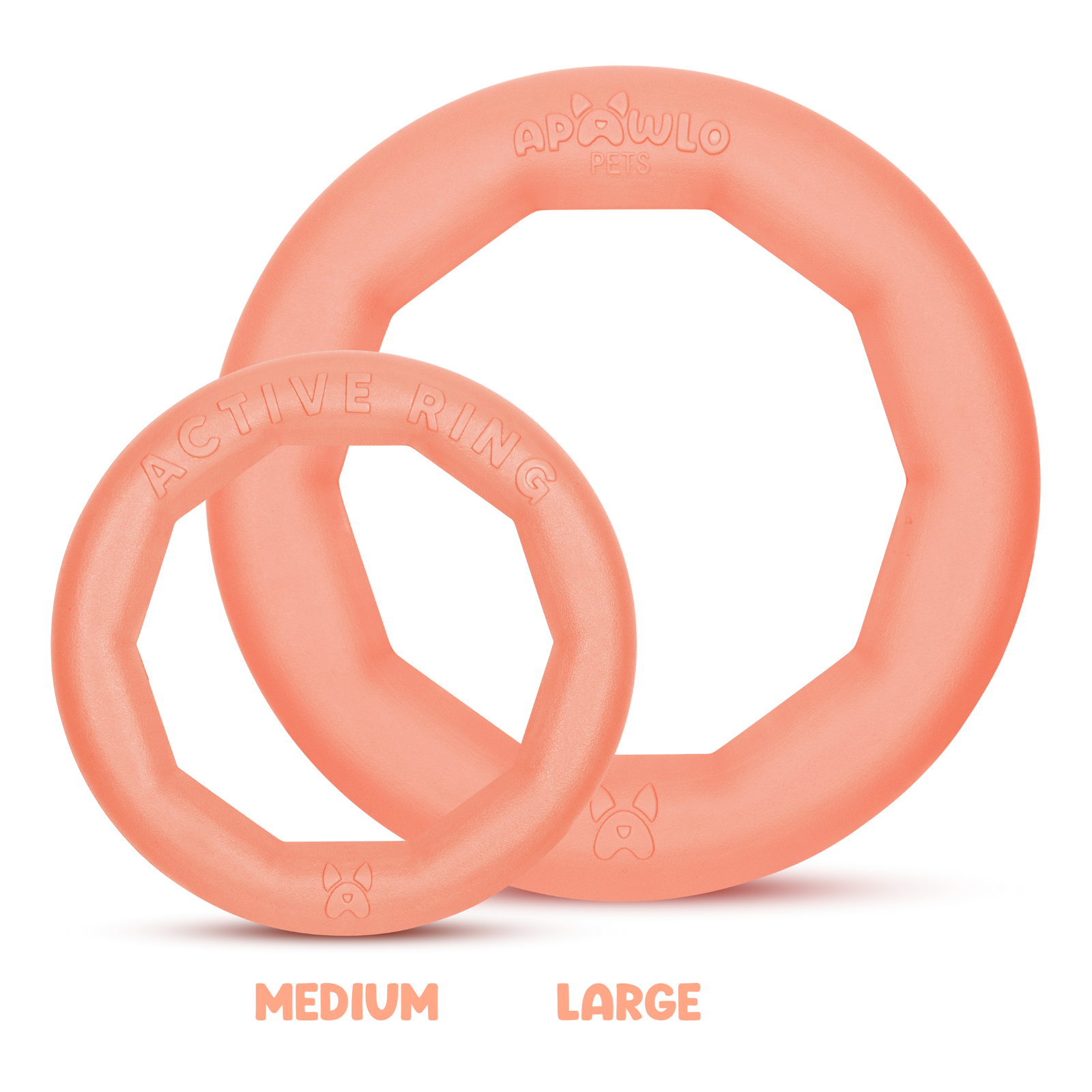 Active Ring (2 Pack) Dog Fitness Toy