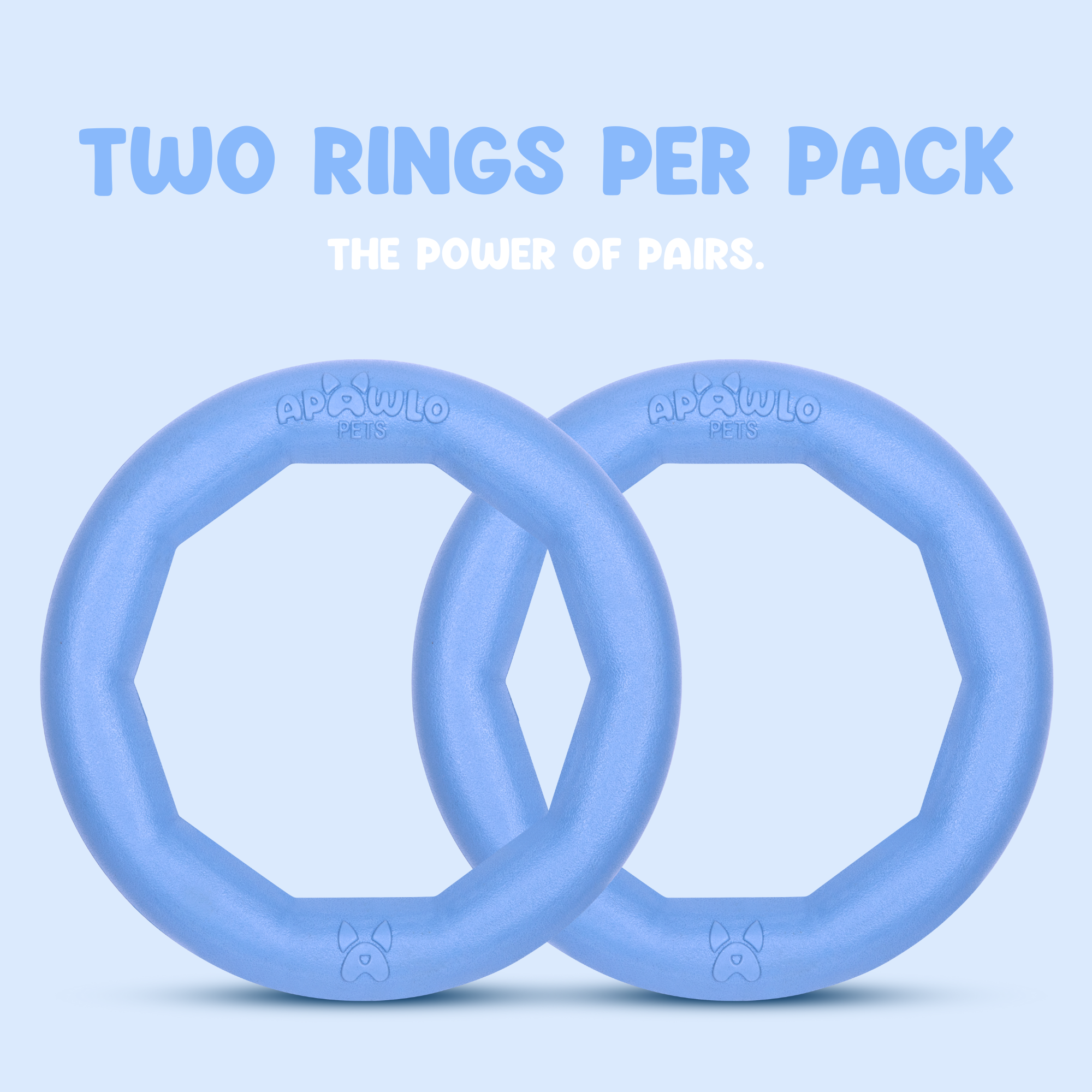 Active Ring (2 Pack) Dog Fitness Toy