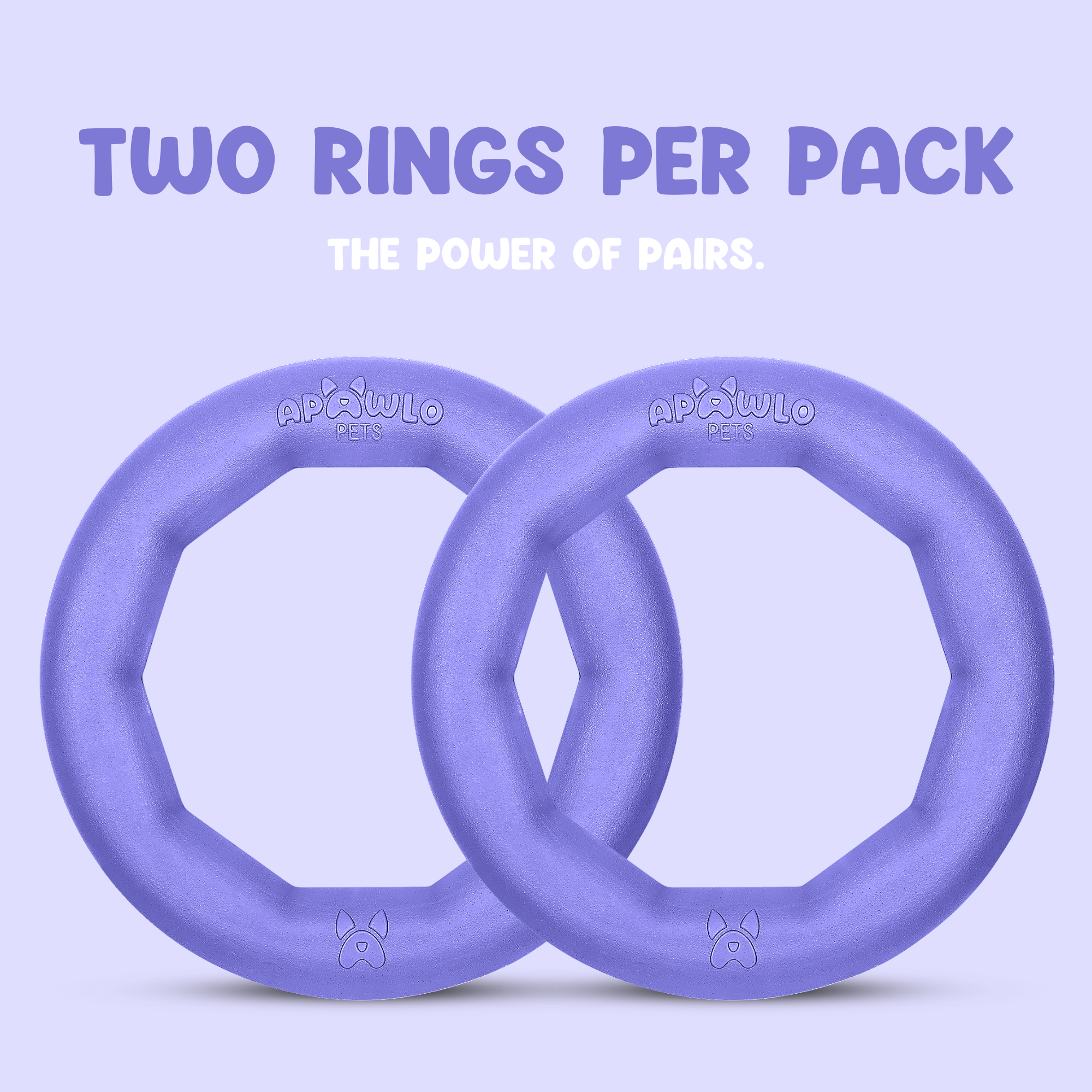 Active Ring (2 Pack) Dog Fitness Toy